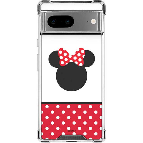 Disney Minnie Mouse Symbol Google Pixel 8a Clear Case